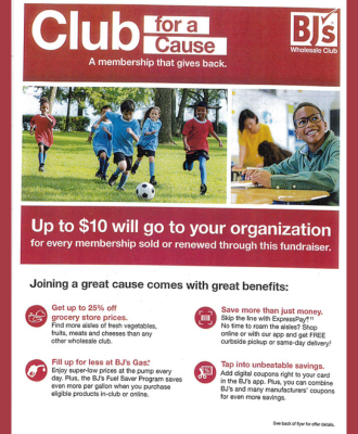 BJ's Fundraiser